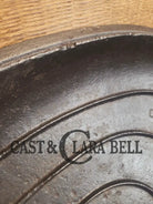 Priced to Sell: MONSTER! 1930’s Griswold #9 Large Block Logo Oval Roaster. P/N 649 Bottom 650 Lid - Dutch Ovens Trivets