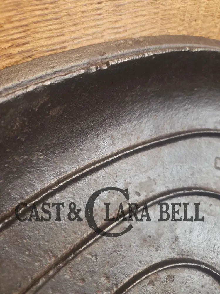 Priced to Sell: MONSTER! 1930’s Griswold #9 Large Block Logo Oval Roaster. P/N 649 Bottom 650 Lid - Dutch Ovens Trivets