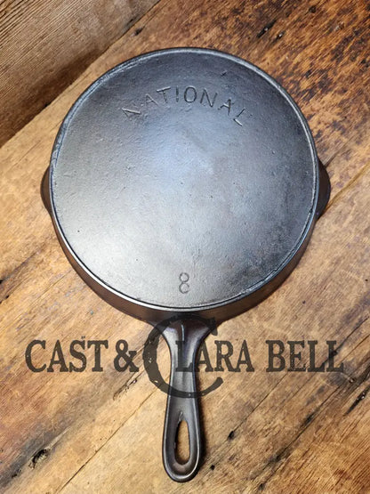 Priced To Sell: National (By Wagner) #8 Skillet. Restored And Ready To Use!