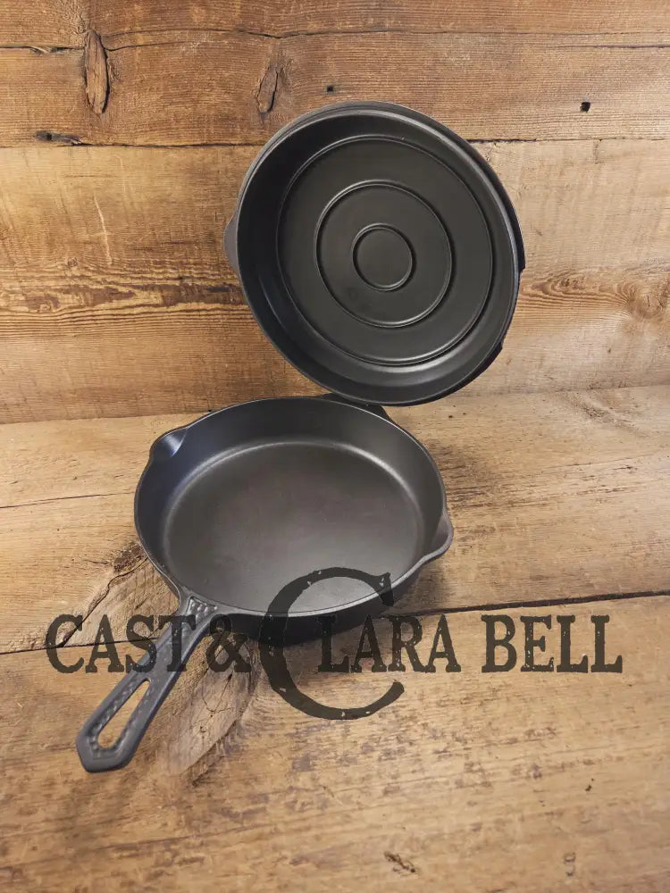 Priced to Sell SEE LISTING. Hard to find 1930’s Hammered finish Griswold No. 8 cast iron skillet 2008 with matching