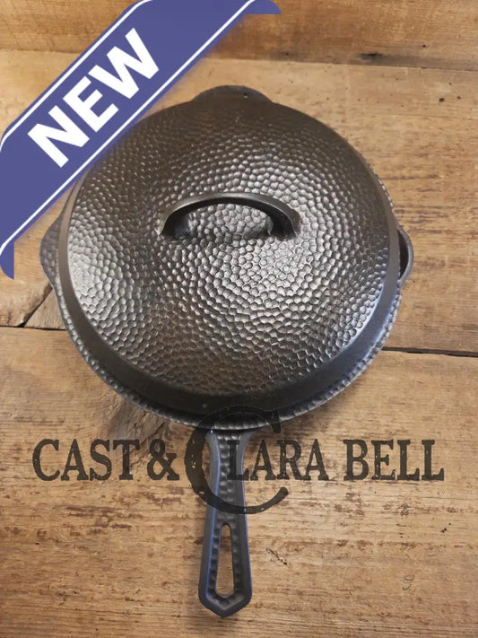 Priced to Sell SEE LISTING. Hard to find 1930’s Hammered finish Griswold No. 8 cast iron skillet 2008 with matching
