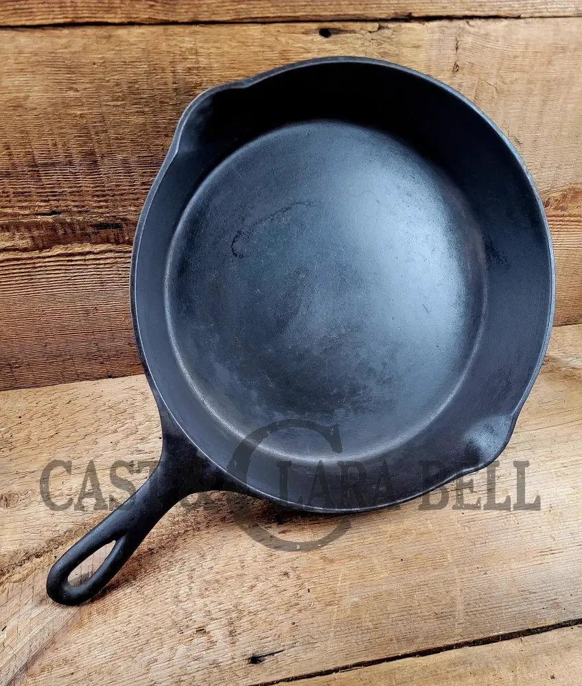 Priced To Sell! See Pics And Description! Early 1900’S Wagner Ware #9 Arc Straight Logo Cast Iron
