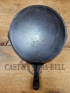 Priced To Sell! See Pics And Description! Early 1900’S Wagner Ware #9 Arc Straight Logo Cast Iron