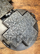 Priced To Sell! See Pics/Desc. Rare Late 1800’S Griswold Made Alfred Andresen Krumkake Waffle
