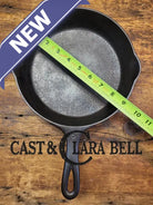 Priced to Sell! Tale of Two Skillets! HTF 1924 Wagner Ware Sidney -O- #6 Skillet Heat Ring 1056 E. See description