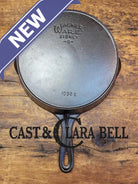 Priced to Sell! Tale of Two Skillets! HTF 1924 Wagner Ware Sidney -O- #6 Skillet Heat Ring 1056 E. See description