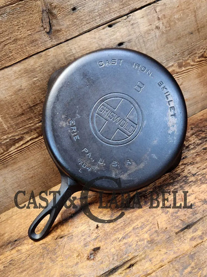 Priced To Sell! The Classic 1920’S Griswold #8 Skillet With Large Block Logo And Smooth Bottom