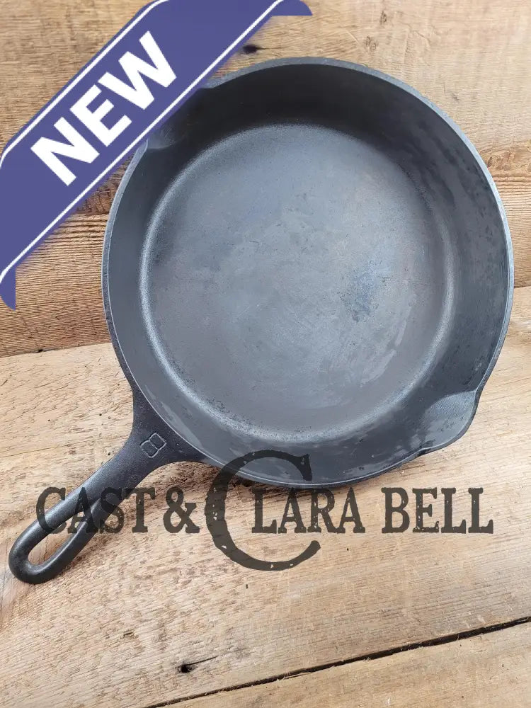 Priced To Sell! The Classic 1920’S Griswold #8 Skillet With Large Block Logo And Smooth Bottom