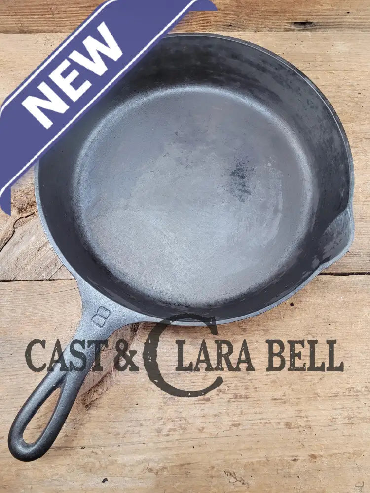 Priced To Sell! The Classic 1920’S Griswold #8 Skillet With Large Block Logo And Smooth Bottom