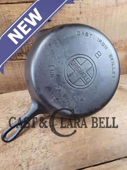 Priced To Sell! The Classic 1920’S Griswold #8 Skillet With Large Block Logo And Smooth Bottom