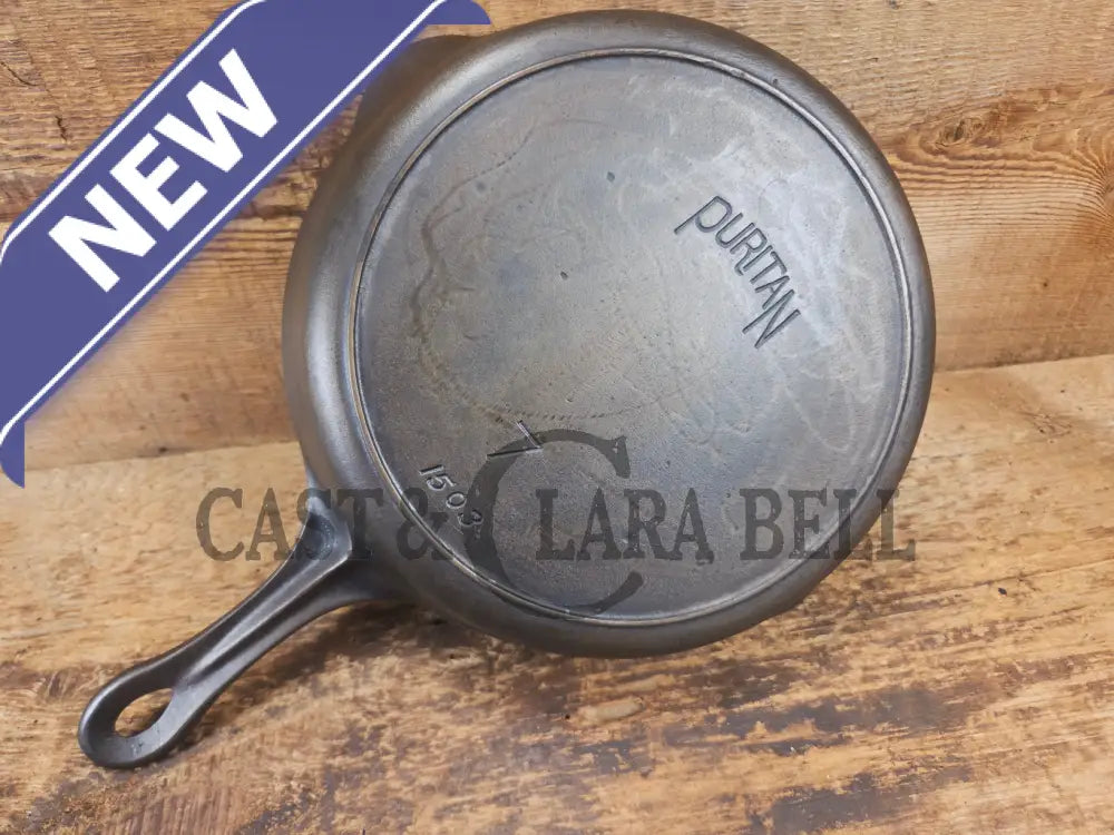 Priced to Sell. The Classic #7 Griswold made Puritan No. 7 cast iron skillet w Heat Ring. 1503 (Copy) - Skillet