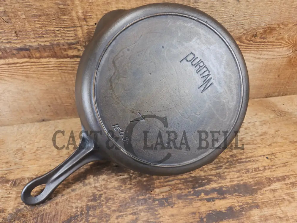 Priced to Sell. The Classic #7 Griswold made Puritan No. 7 cast iron skillet w Heat Ring. 1503 (Copy) - Skillet