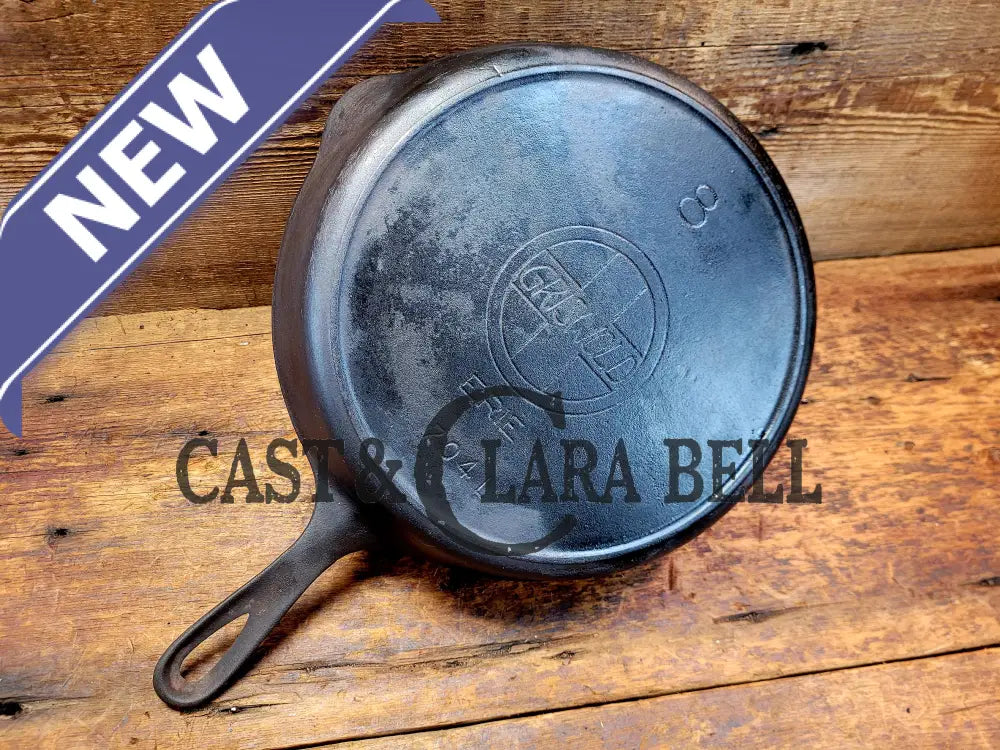 Priced To Sell! The Classic Early Vintage 1910’S Griswold #8 Skillet With Slant Logo Erie