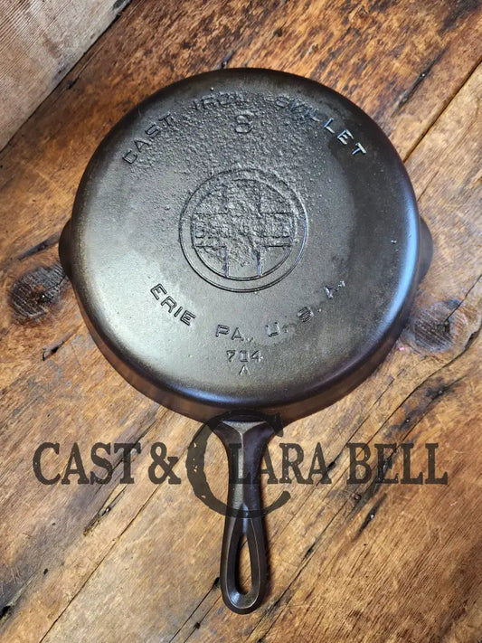 Priced To Sell! The Classic! Griswold #8 Cast Iron Skillet With Large Block Logo 704 A