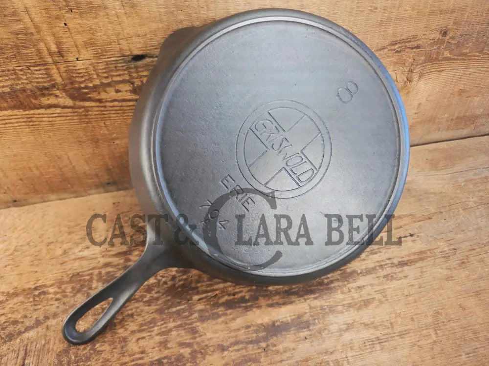 Priced to Sell! The early vintage 1910’s Griswold #8 Skillet with Slant Logo ERIE 704 A. Awesome Skillet