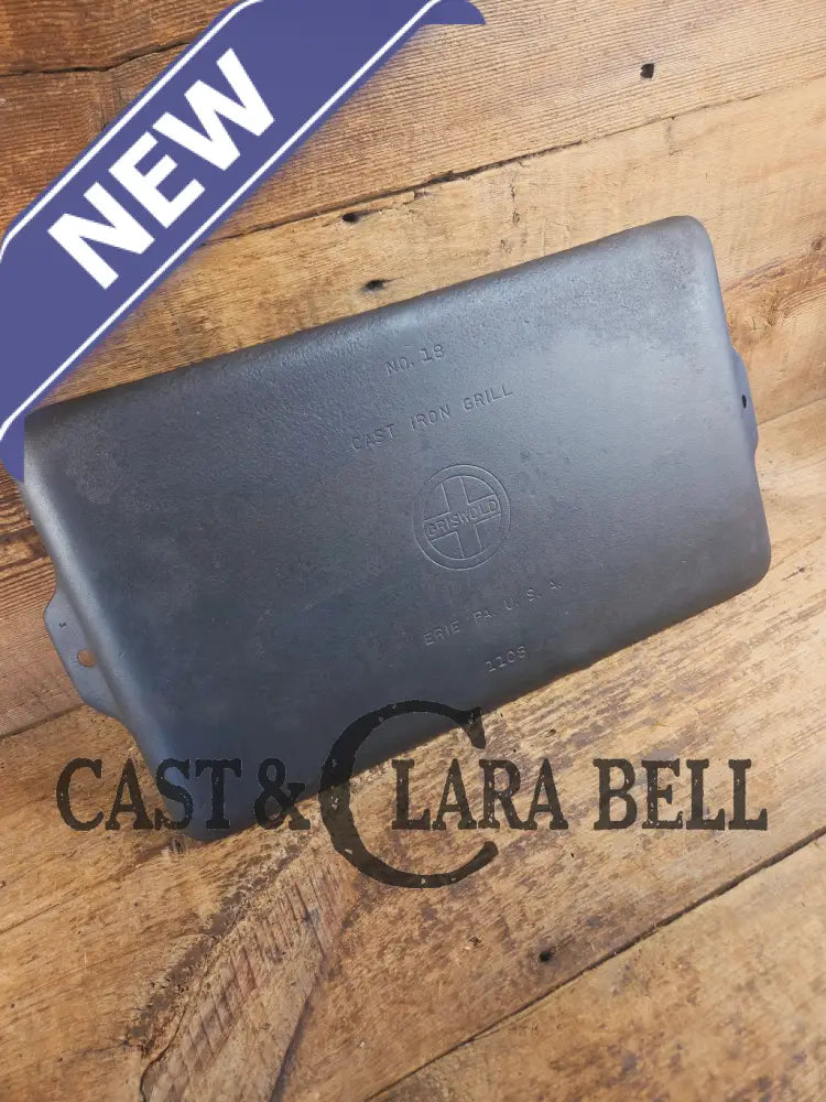 Priced to Sell! THE hard to find Griswold ’Cookie Sheet’ Grill Pan. P/n 1108 Griddle