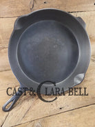 Priced to Sell! The Premier Skillet GLASS smooth huge 1920’s Griswold No. 12 Skillet with Block Logo 719. Perfect bacon