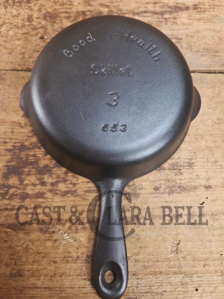 Priced to Sell! Unique every day Griswold’s Good Health #3 ’Egg’ Skillet 653 Skillet