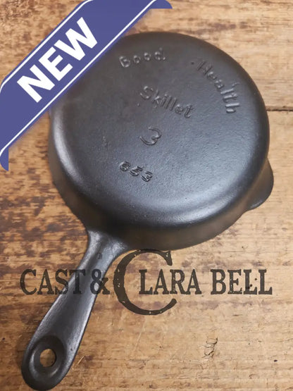 Priced to Sell! Unique every day Griswold’s Good Health #3 ’Egg’ Skillet 653 Skillet