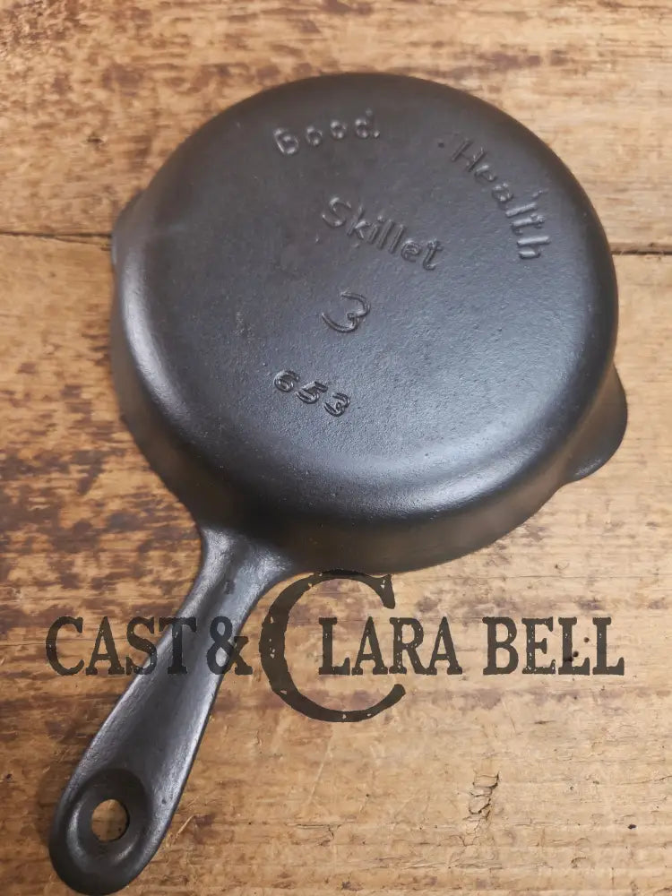 Priced to Sell! Unique every day Griswold’s Good Health #3 ’Egg’ Skillet 653 Skillet