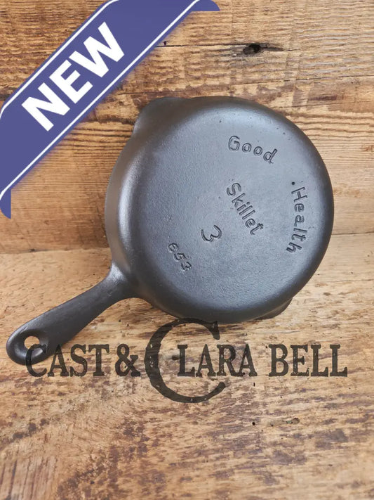 Priced to Sell! Unique every day Griswold’s Good Health #3 ’Egg’ Skillet 653 Skillet