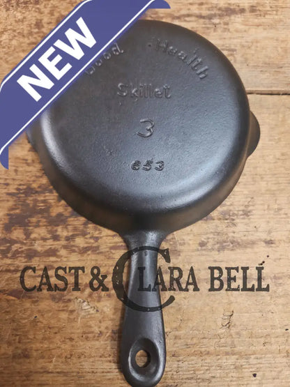 Priced to Sell! Unique every day Griswold’s Good Health #3 ’Egg’ Skillet 653 Skillet