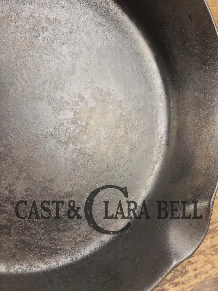 PRICED TO SELL. Very early 1900’s Erie (Griswold) #8 Cast Iron Skillet 704. Third Series Model Perfect first skillet!
