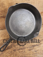 PRICED TO SELL. Very early 1900’s Erie (Griswold) #8 Cast Iron Skillet 704. Third Series Model Perfect first skillet!