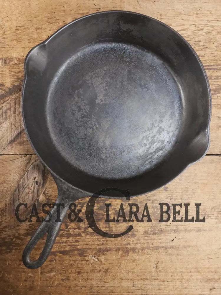 PRICED TO SELL. Very early 1900’s Erie (Griswold) #8 Cast Iron Skillet 704. Third Series Model Perfect first skillet!