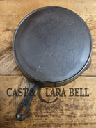 PRICED TO SELL. Very early 1900’s Erie (Griswold) #8 Cast Iron Skillet 707. Third Series Model pitting on outside