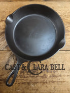 PRICED TO SELL. Very early 1900’s Erie (Griswold) #8 Cast Iron Skillet 707. Third Series Model pitting on outside