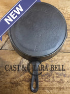 PRICED TO SELL. Very early 1900’s Erie (Griswold) #8 Cast Iron Skillet 707. Third Series Model pitting on outside