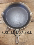 Priced to sell! WHOA big fella! 1920s Wagner Ware #11 Skillet w/ Stylized Logo and nickel finish. Perfect bacon