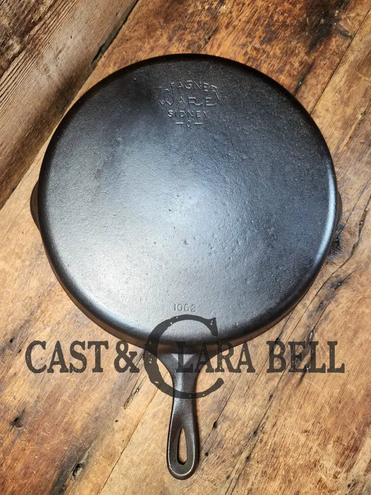 Priced To Sell! Whoa Big Fella! 1930S Wagner Ware #12 Skillet W/ Stylized Logo 1062. Perfect For