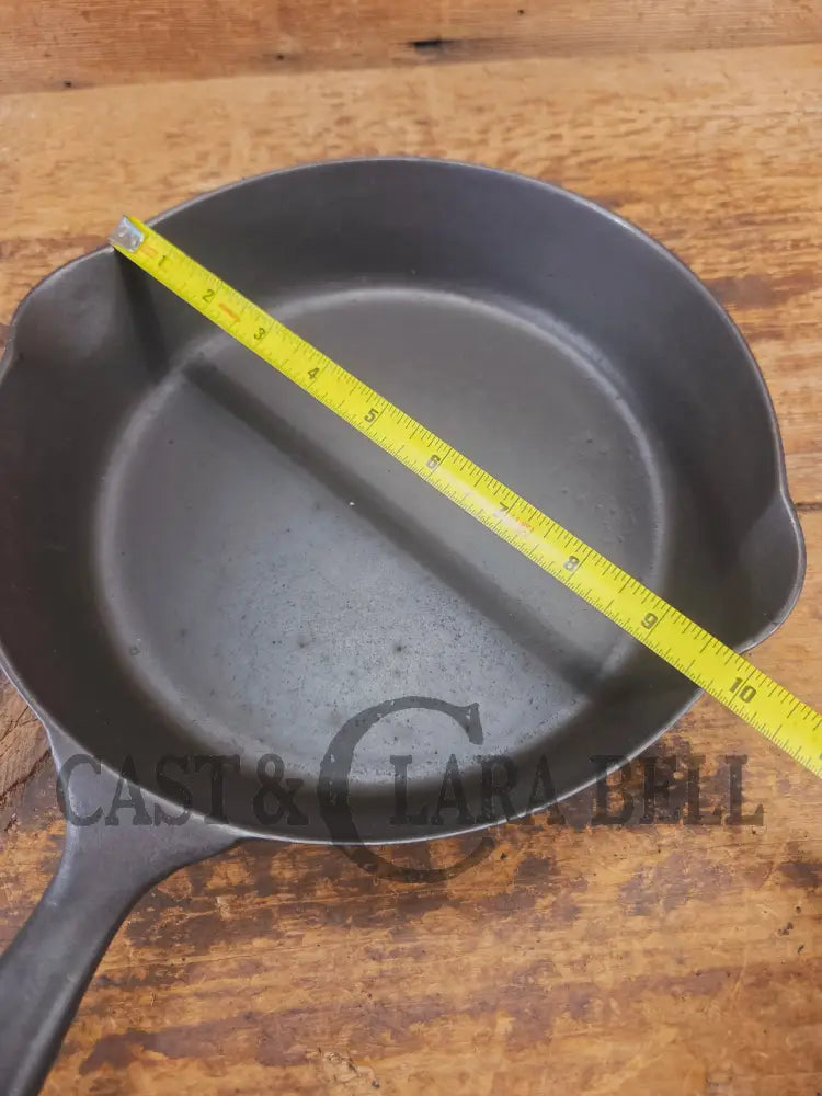 Rare! 1890’s Griswold ERIE 2nd Series #7 Skillet with Heat Ring and Maker’s Mark Shield! Restored and Ready to Use!