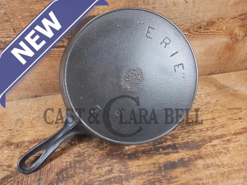 Rare! 1890’s Griswold ERIE 2nd Series #7 Skillet with Heat Ring and Maker’s Mark Shield! Restored and Ready to Use!