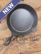 Rare! 1890’s Griswold ERIE 2nd Series #7 Skillet with Heat Ring and Maker’s Mark Shield! Restored and Ready to Use!