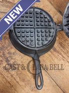 Rare 1890’s Schreiber & Conchar waffle iron that’s unusual! Not many of these 8-9’s around! - Waffle Iron