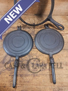 Rare 1890’s Schreiber & Conchar waffle iron that’s unusual! Not many of these 8-9’s around! - Waffle Iron