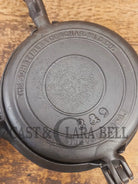 Rare 1890’s Schreiber & Conchar waffle iron that’s unusual! Not many of these 8-9’s around! - Waffle Iron