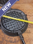 Rare 1890’s Schreiber & Conchar waffle iron that’s unusual! Not many of these 8-9’s around! - Waffle Iron