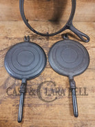 Rare 1890’s Schreiber & Conchar waffle iron that’s unusual! Not many of these 8-9’s around! - Waffle Iron