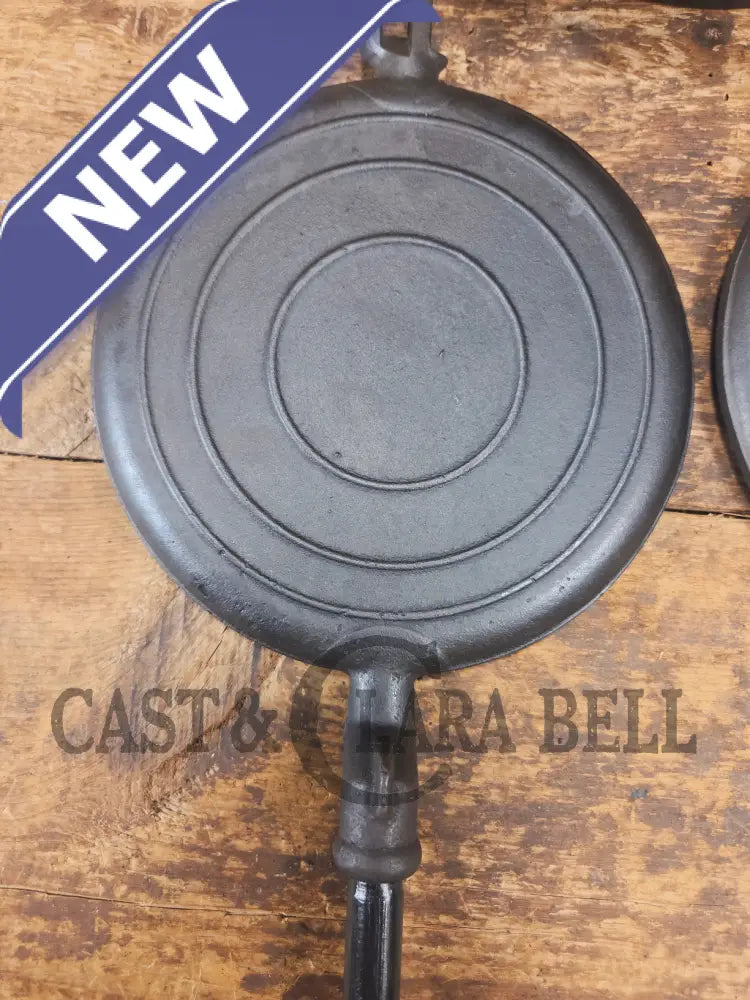 Rare 1890’s Schreiber & Conchar waffle iron that’s unusual! Not many of these 8-9’s around! - Waffle Iron