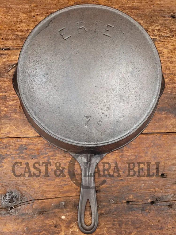 Rare! 1895-1910 2Nd Series Erie #7 C (Griswold) W Heat Ring And Six-Point Star! Dont Miss This One!