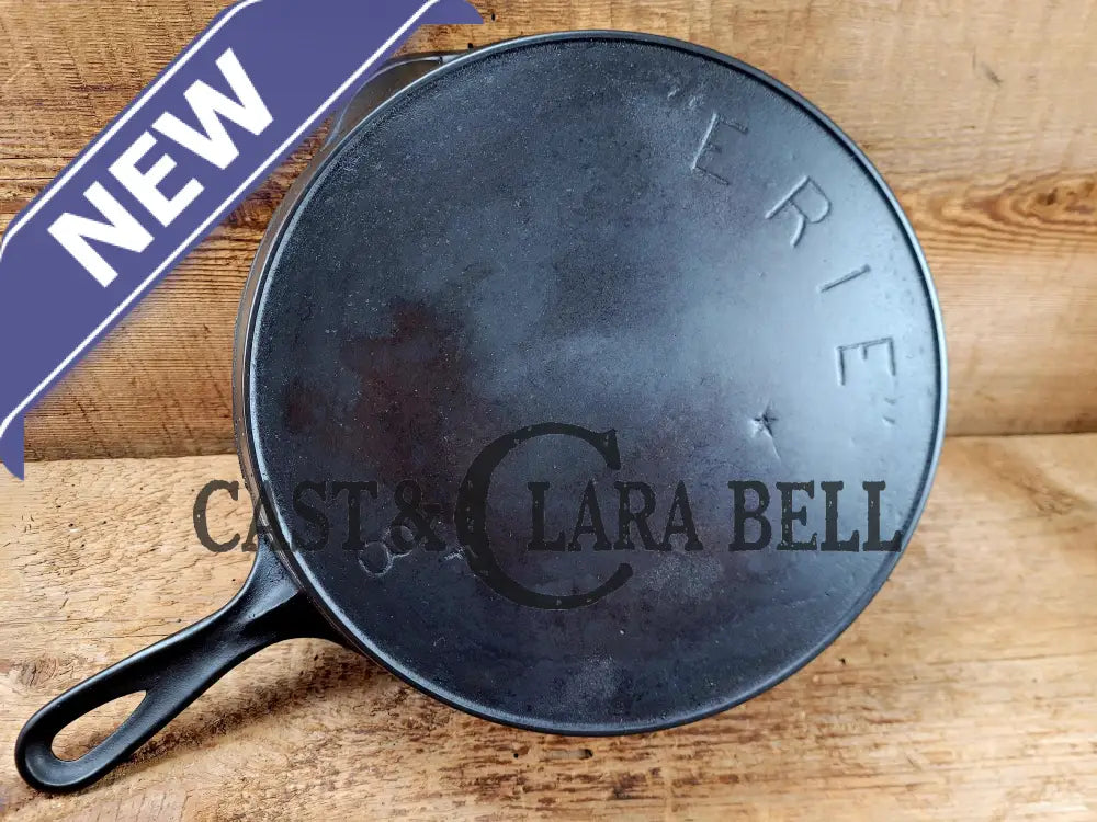 Rare! 1895-1910 2nd Series ERIE #8 (Griswold) w Heat Ring and likely Starfish Makers Mark! Don’t miss this one! Skillet