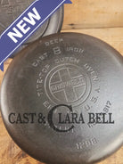 Rare 1920’s Griswold #8 Tite-Top Cast Iron DEEP Dutch Oven 1298 and Matching High Dome Raised Logo lid. VERY cool.