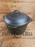 Rare 1920’s Griswold #8 Tite-Top Cast Iron DEEP Dutch Oven 1298 and Matching High Dome Raised Logo lid. VERY cool.