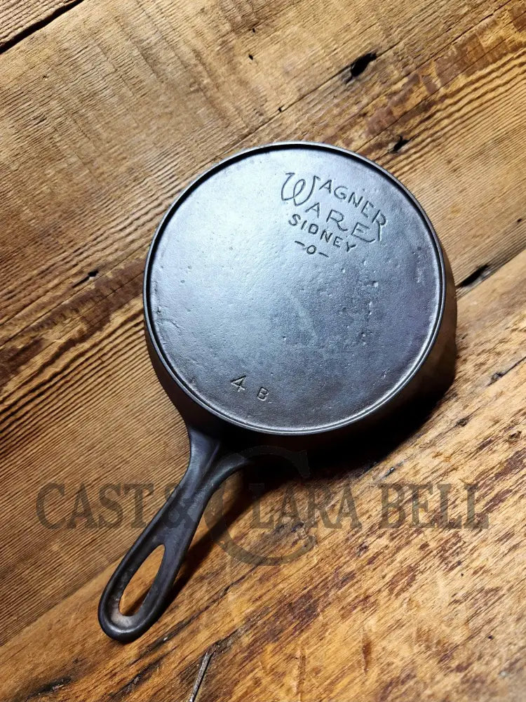 Rare! 1920S Wagner #4 Skillet With Heat Ring 4 B