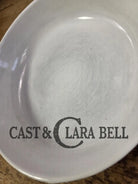 Rare and Cool story! White enameled BSR Red Mountain Series #5 Skillet with Heat Ring. Finished in the 70’s by a third