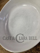 Rare and Cool story! White enameled BSR Red Mountain Series #5 Skillet with Heat Ring. Finished in the 70’s by a third
